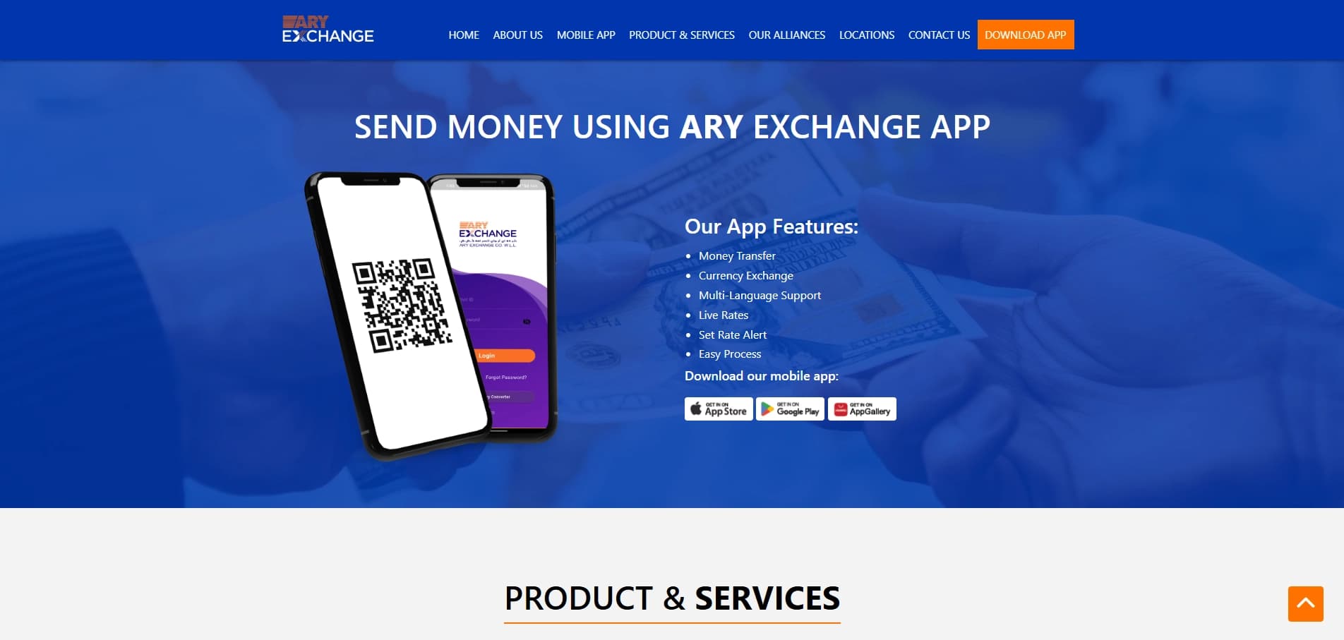 ARY Exchange screenshot