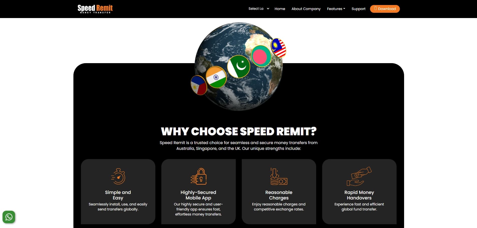 SpeedRemit screenshot