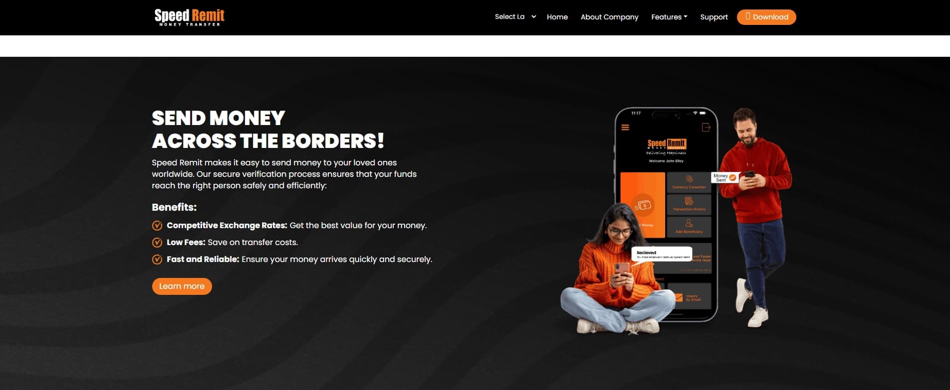 SpeedRemit screenshot
