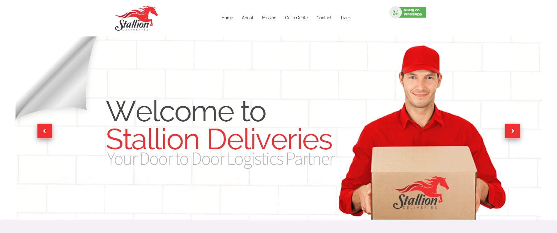 Stallion Deliveries screenshot
