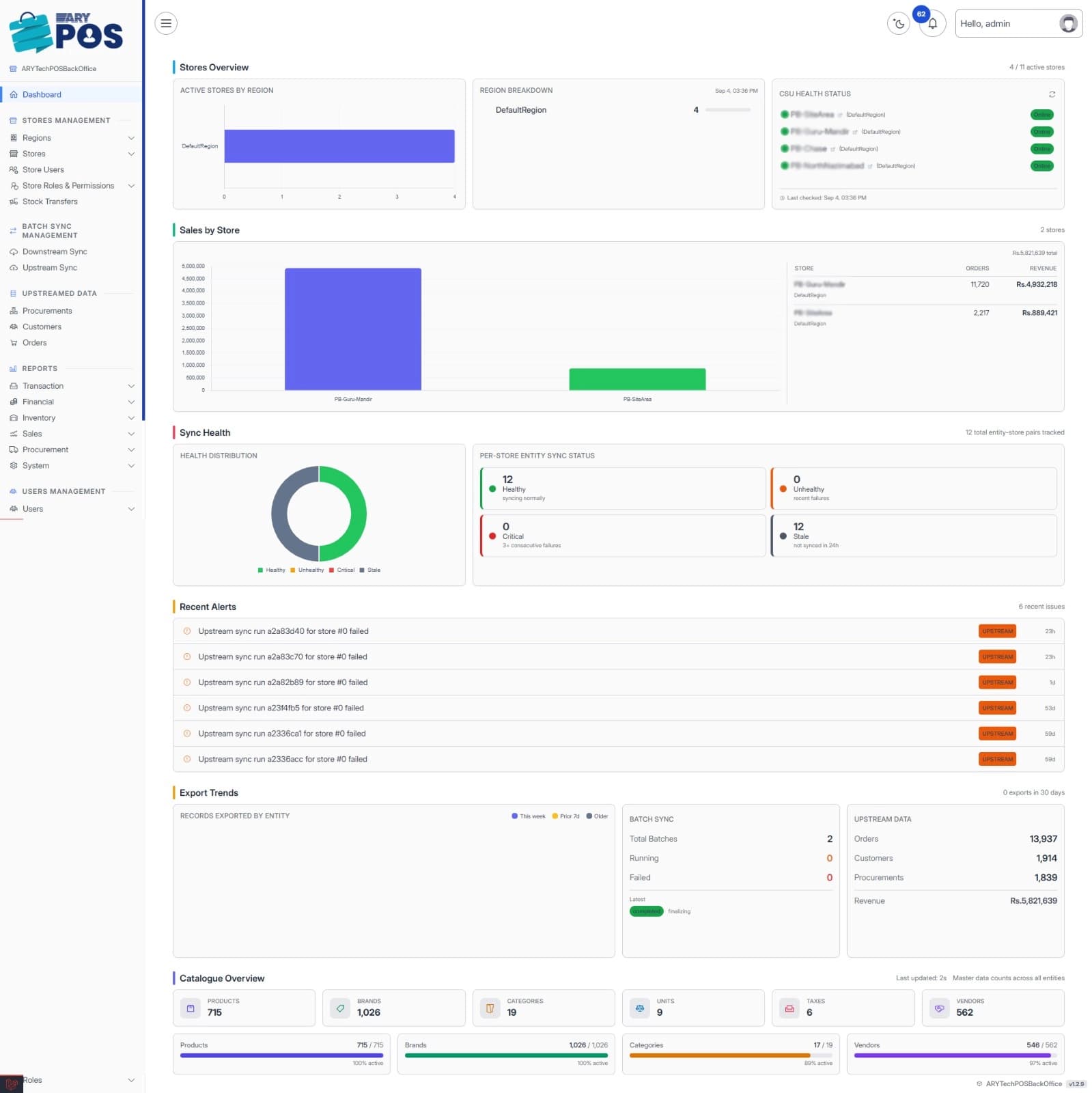POS screenshot